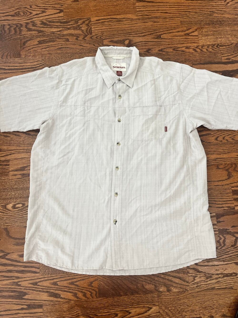 Men's Simms Button Shirt XL